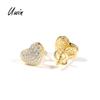 UWIN S925 Earrings Small Heart Shape CZ Earrings  Ready Ro Ship 925 Sterling Silver Jewellery