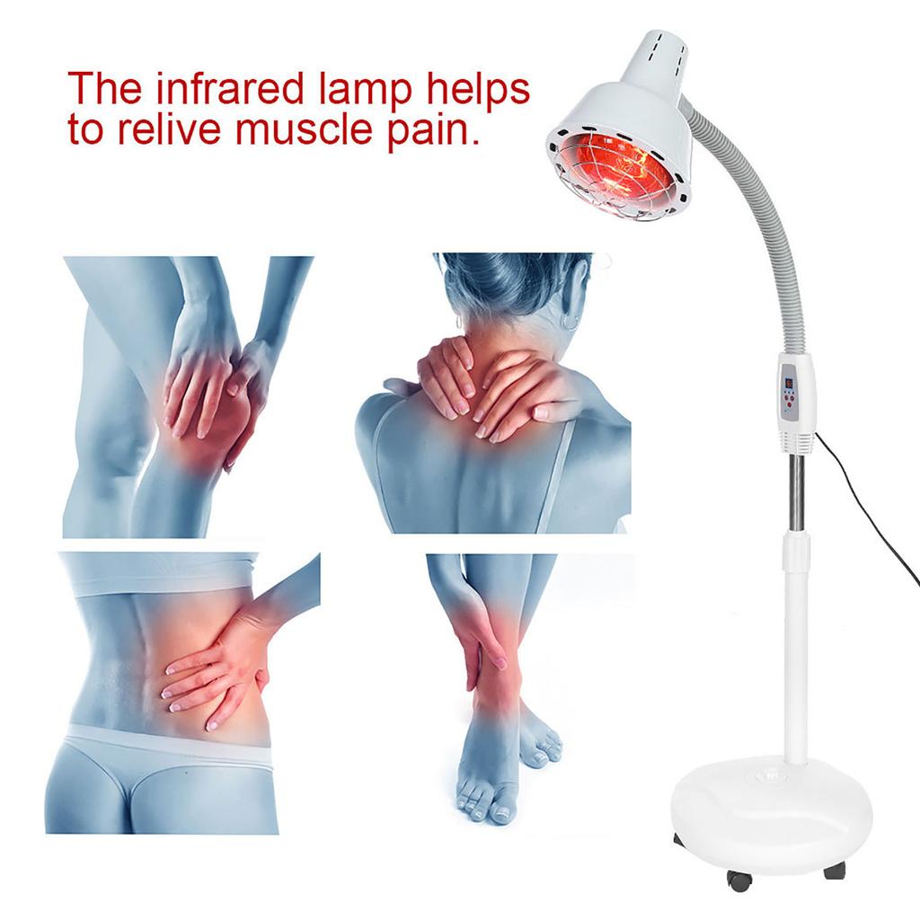 275W Infrarot Licht Heizung Therapie Lampe Muscle Schmerzen Kälte Relief Lampe Einstellbare Temperatur
