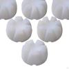 6 Pcs Reusable Flower Base Silicone Models Epoxy Resin Pouring Candle Making Crafts Handmade Cup