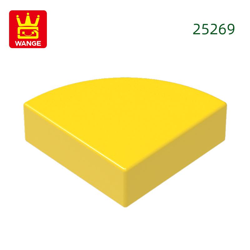 884Pcs/Lot 25269 Tile Round 1x1 Quarter Block Moc Hue Accessories Compatible featuring Brick DIY Children's Plaything Stronge Box