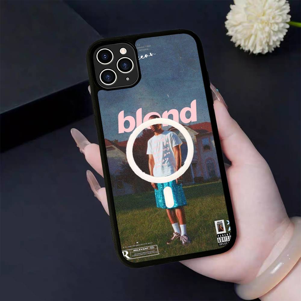 Album F-Frank O-Ocean Rap For Magsafe Magnetic Phone Case For IPhone 17 16 Pro Max 15 Plus 14 13 12 11 Cover