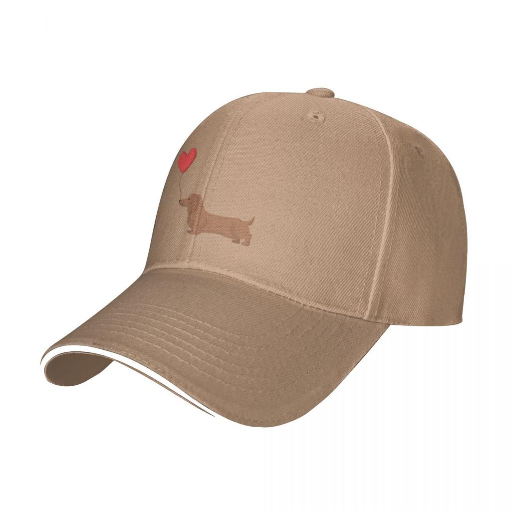 Sausage Dog Holding a Balloon Cap Baseball Cap Cap Hat Winter Hat Hat for Women Unisex's
