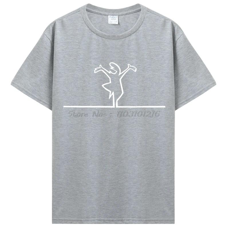 La Linea The Line Osvaldo Cavandoli TV T-shirt Casual Fitness T Shirt Cotton Tops Tees Oversized Unisex Tshirt Clothing
