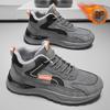 New Winter Velvet Warm and Waterproof Two Cotton Shoes, Labor Insurance Wear-resistant Platform Sports Shoes