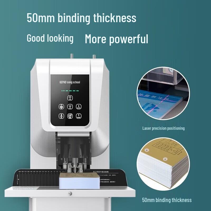 

Gepai GP-7850 Automatic Document Binding Machine CN plug (adapter included)