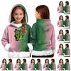 Dětská mikina Dívčí Chlapecká s dlouhým rukávem Lehká Neformální Mikina Volná Pohodlná Mikina