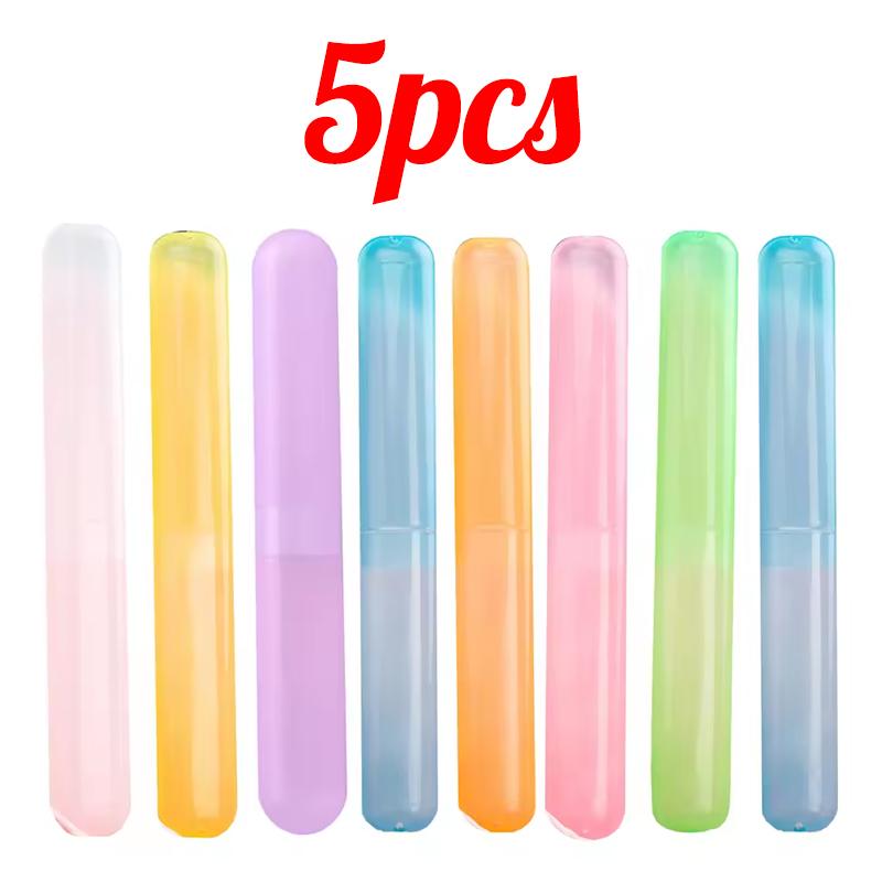 

Дорожный портативный бокс для зубной щетки Дышащий бокс для хранения зубной щетки Матовые пыленепроницаемые боксы для защиты зубной щетки Крышка