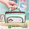 Large Capacity Multilayer Water Resistant Pencil Case For Students And Office Use
