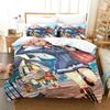 Luxury New 3D Print Anime Legend of Heroes Bedding Set Duvet Cover Bed Set Quilt Cover Pillowcase Queen Boys Adult Bedding Set