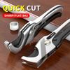 1PC Pipe Cutter - Fast Cutting Sharp Blades, Durable Steel Hand Tools, Easy To Cut Plastic and Water Pipes