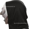 Horror Witch Mask, Scary White-Haired Old Woman Witch Mask, Halloween cosplay Simulated scary headgear