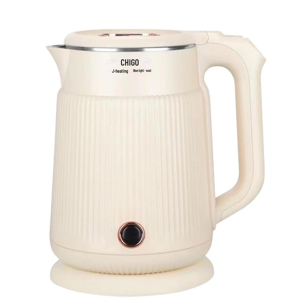 Zhigao Household Electric Kettle with Auto Power-off, Large Capacity, and Insulation for Dormitories.