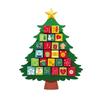 Handmade Christmas Advent Calendar DIY Santa Hanging Advent Calendar  Home Wall Decor