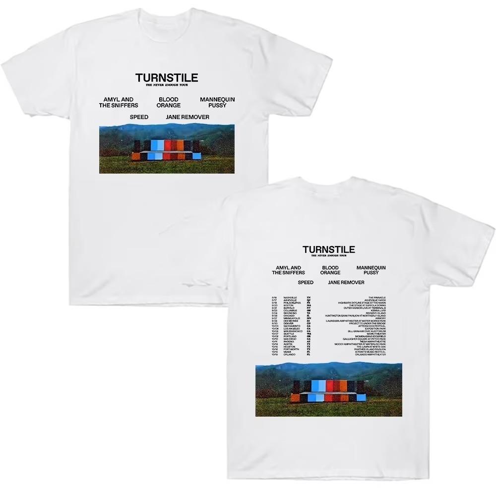Turnstile The Never Enough Tour 2025 Concert Fan Gifts Unisex T-Shirt Unisex T-Shirt S