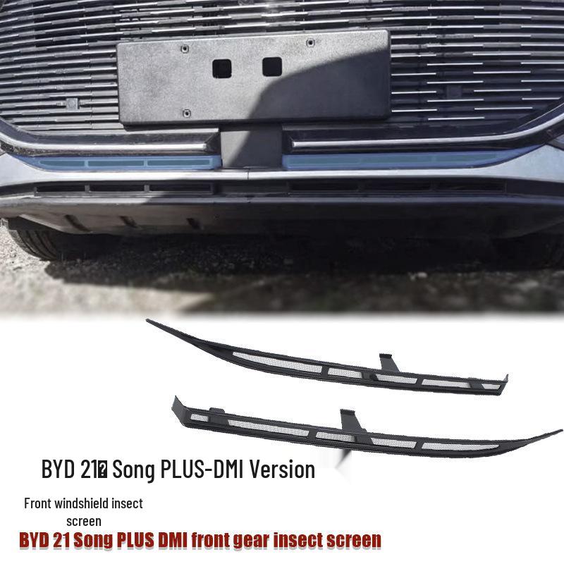 ABS Painted Front Windshield Insect Net for 2021 BYD Song PLUS DMI