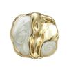 Stylish Irregular Colorblock Enamel Metal Buttons for Coats, Trench Coats, Sweaters, and Suits