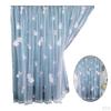 Curtains Living Room Double Layer Polyester Voile Draperies Window Treatment