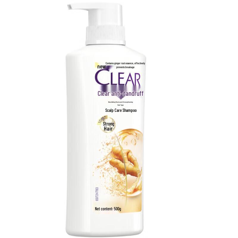 CLEAR Anti-Dandruff Root Nourishing & Strengthening Shampoo 500ml