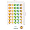 Children's Reward Stickers: Self-Adhesive, Red Flower, Thumbs Up, Smiley Face, Cartoon Designs for Primary School and Kindergarten.