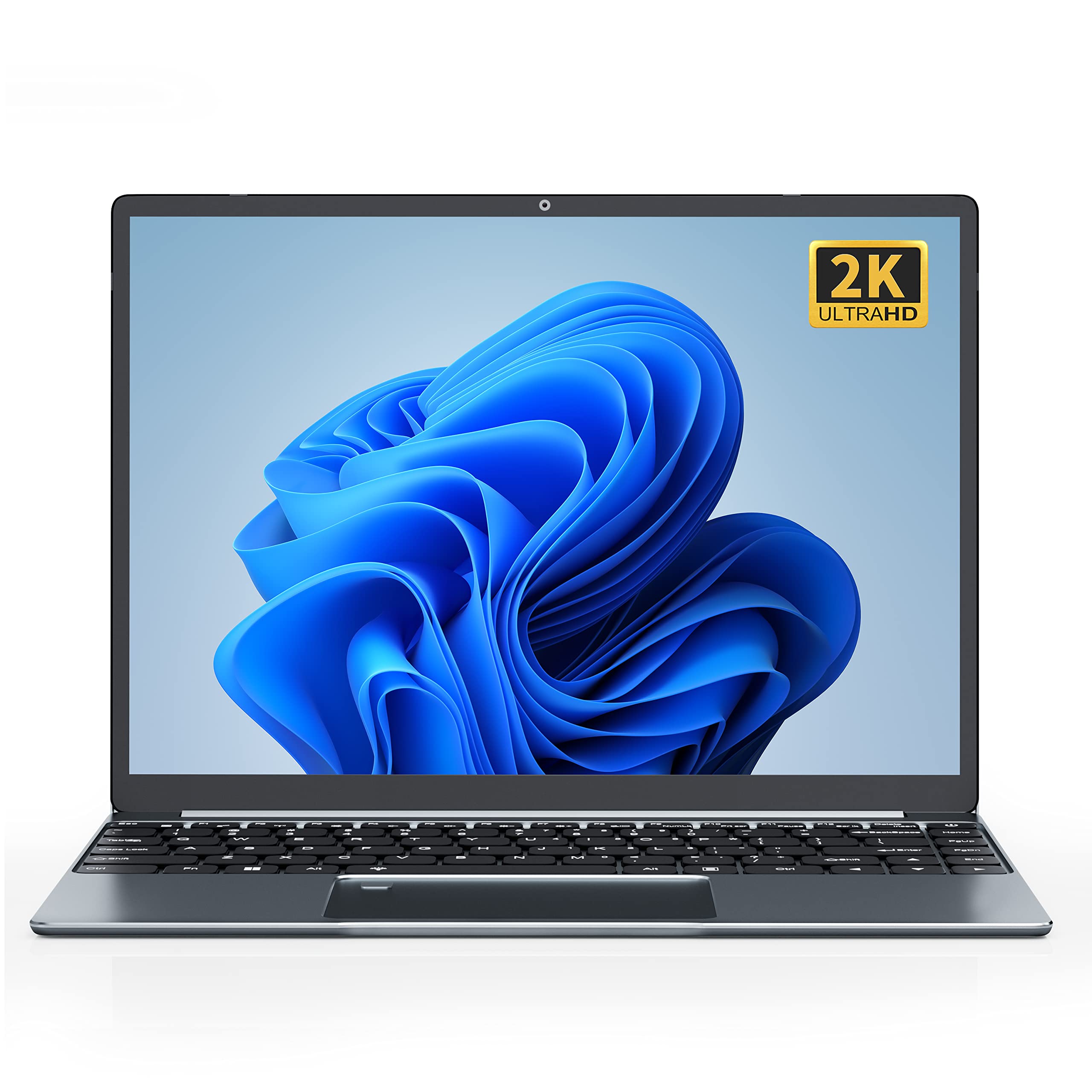 

2019 Lightweight and with Japanese Keyboard Premium Metal IPS 11th Generation Intel Celeron N5105 16GB DDR4 256GB USB Work from Zoom Office/Win11 сірий колір