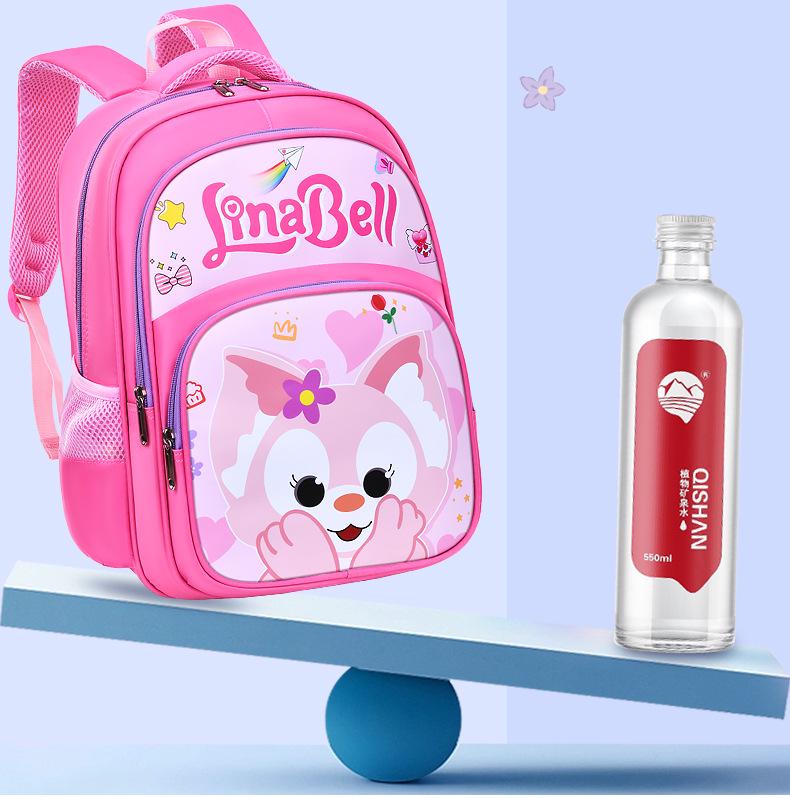 Wodoodporny plecak z kreskówkowym motywem o dużej pojemności dla uczniów szkół podstawowych (Klasy 1-6) - Lekka konstrukcja dla chłopców i dziewcząt