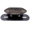 Motorcycle Black Base Brake Tail Turn Signal License Plate Light For Honda Kawasaki For Harley Scooter Taillight