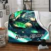 Customizable Genshin Impact7 Throw Blanket – Personalized Name, All-Season Cozy Snug Blanket, Machine Washable, Personalized Blanket