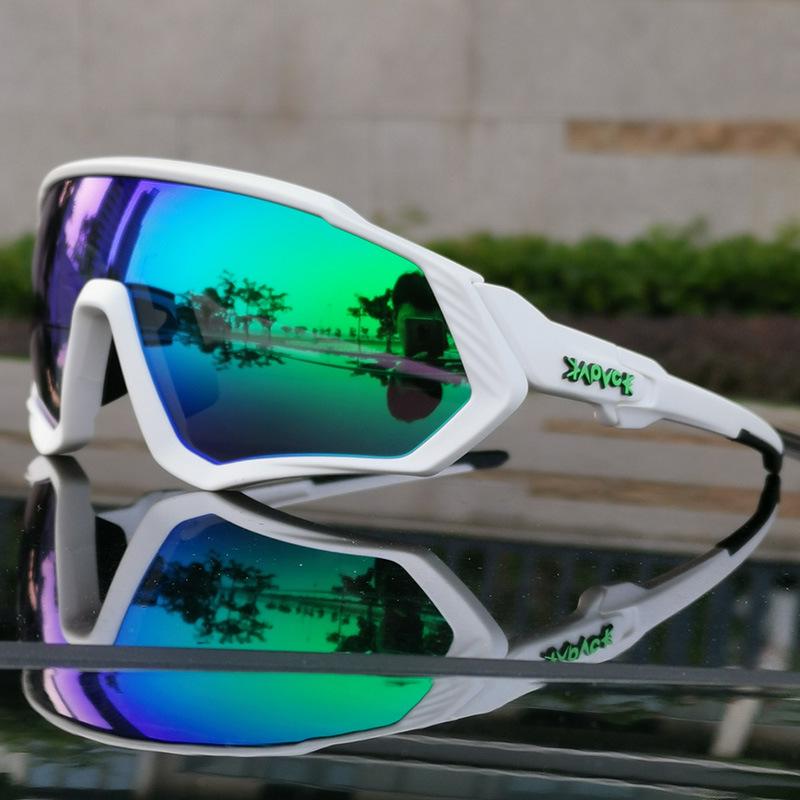 Kapvoe Polarized Anti-Wind Cycling Sunglasses for Mountain Biking