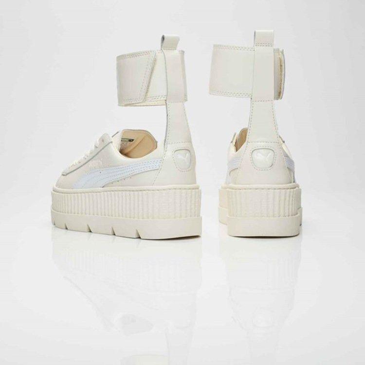 Women's Sneakers Puma Ankle Strap Rihanna Fenty Vanilla Ice (Women's) Vanilla Ice/Puma White-Vanilla Ice