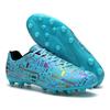 High quality design outdoor high top comfortable training turf football shoes FG TF football shoes