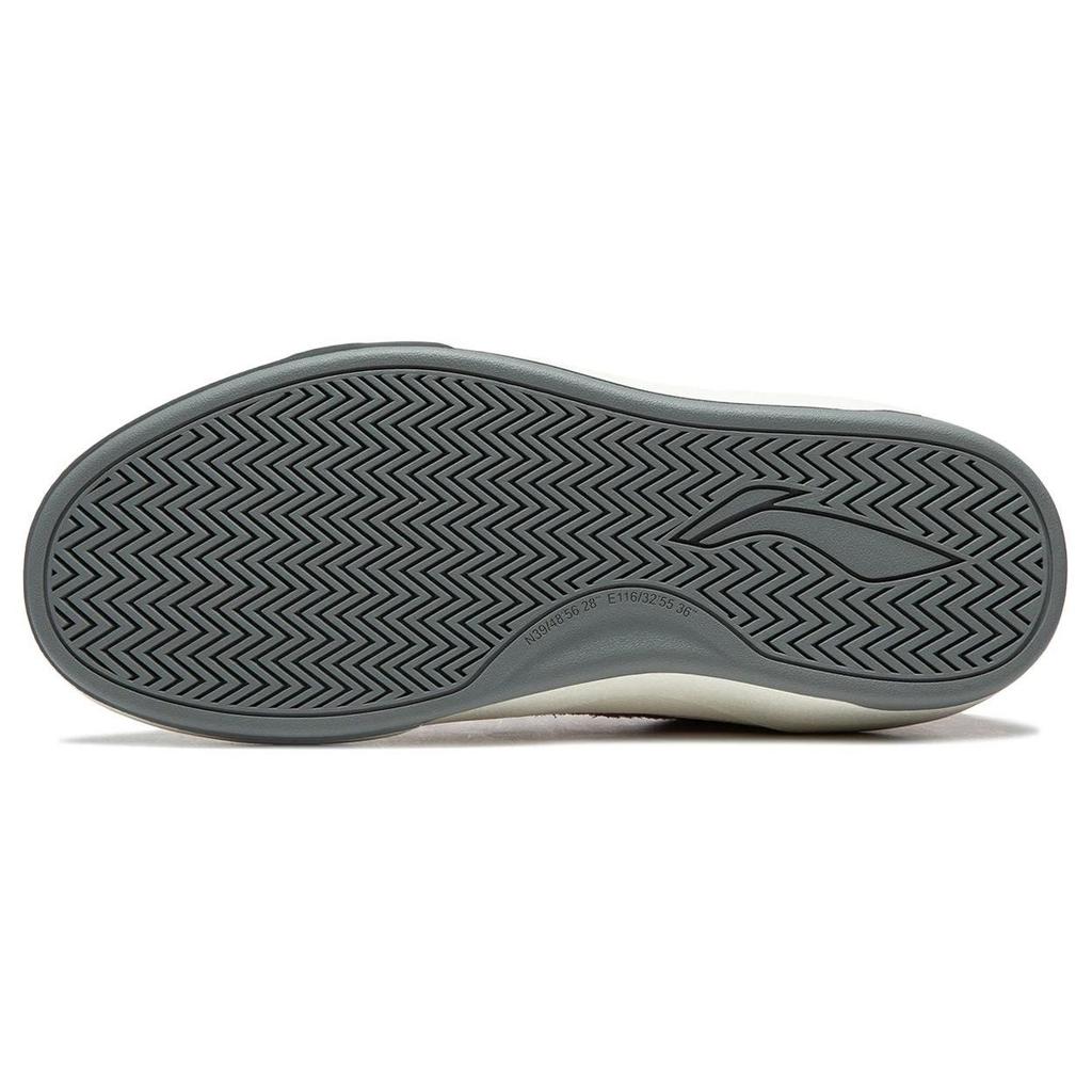 Li Ning Versatile Comfortable Non-Slip Shock Absorbing Low-Top Skate Shoes Women sneaker Pink White AEPU016-2