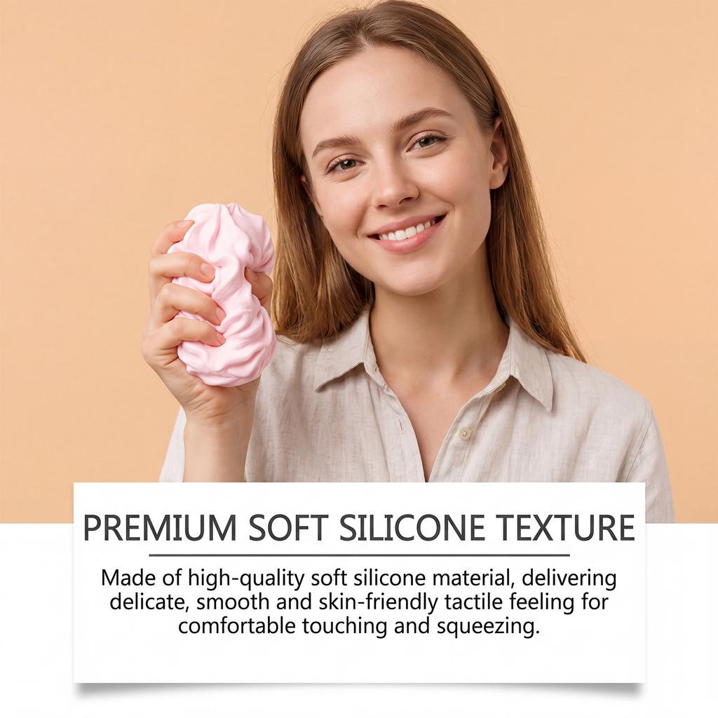 1Pc Simulation Cream Squishy Toy Premium Soft Silicone Material Realistic Cream Texture Squeeze Fidget Ornament