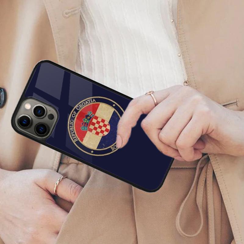 

CROATIA FLAG COAT OF ARMS Magnetic Phone Case For APPLE iPhone 17 Air 16 14 13 12 Pro Max 15 Plus Wireless Charge MagSafe Cover iPhone 14
