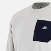Nike Sportswear Fleece Crew Neck Sweatshirt Iron Grey FD2376-025