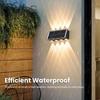Up and Down Solar Wall Lamp Warm/White/RGB Lights Fence Solar Lamp  House