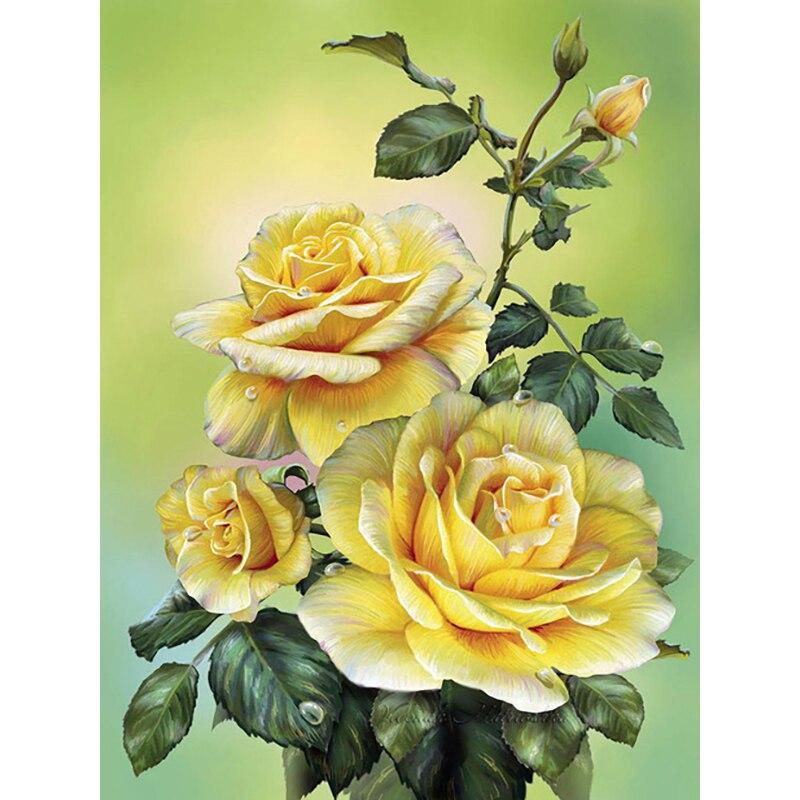 5D diamantová malba květiny kamínky korálky plné kulaté vrtání výšivka pampeliška diamantová mozaika plné rozvržení domácí dekorace