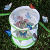 2 Pieces Foldable Insect Butterfly Perch Cage Giant Foldable Caterpillar Perches