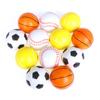 5Pcs Mini Soft Football Basketball Baseball Tennis Rugby Toy Foam Rubber Squeeze Ball Anti Stress Toy Balls Soccer Hand Exercise