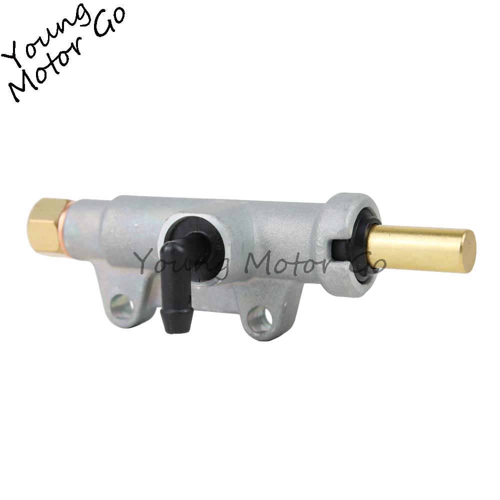 Motorcycle Rear Foot Hydraulic Brake Master Cylinder Pump For ATV Polaris Sportsman 335 400 450 500 600 700 800 Reservoir Magnum