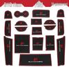 BYD Han Door Slot and Storage Mat - Anti-Slip Cup Holder, DM/EV Car Modification Accessory