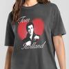 Maglietta Tom Holland cuore rosso, T-shirt Tom Holland, Felpa Tom Holland