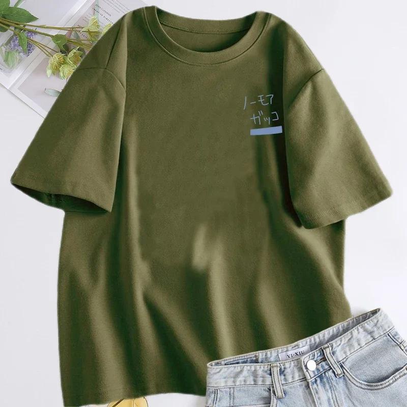 Anime Cos BOCCHI THE ROCK T Shirt Women Girls Hitori Gotoh Ijichi Nijika T-shirt Cotton No More Gakko Casual T-Shirt Tee Tshirt