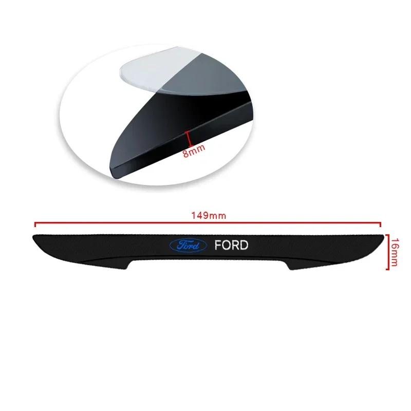 Car Sticker 2025 Hot New 4Pcs Car Styling Door Bumper Protect Silicone Strip For Ford Focus St 2 Fiesta Mk3 2011 F150 Ranger Fus