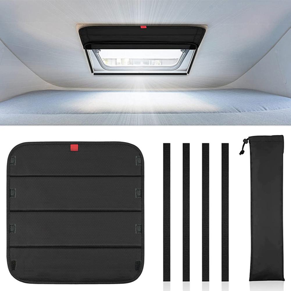 RV Dachfenster-Isolator-Abdeckung, faltbar, für Reiseanhänger, Sonnenschutz, Visier, Auto-Sonnenschutz für Reiseanhänger, Caravan