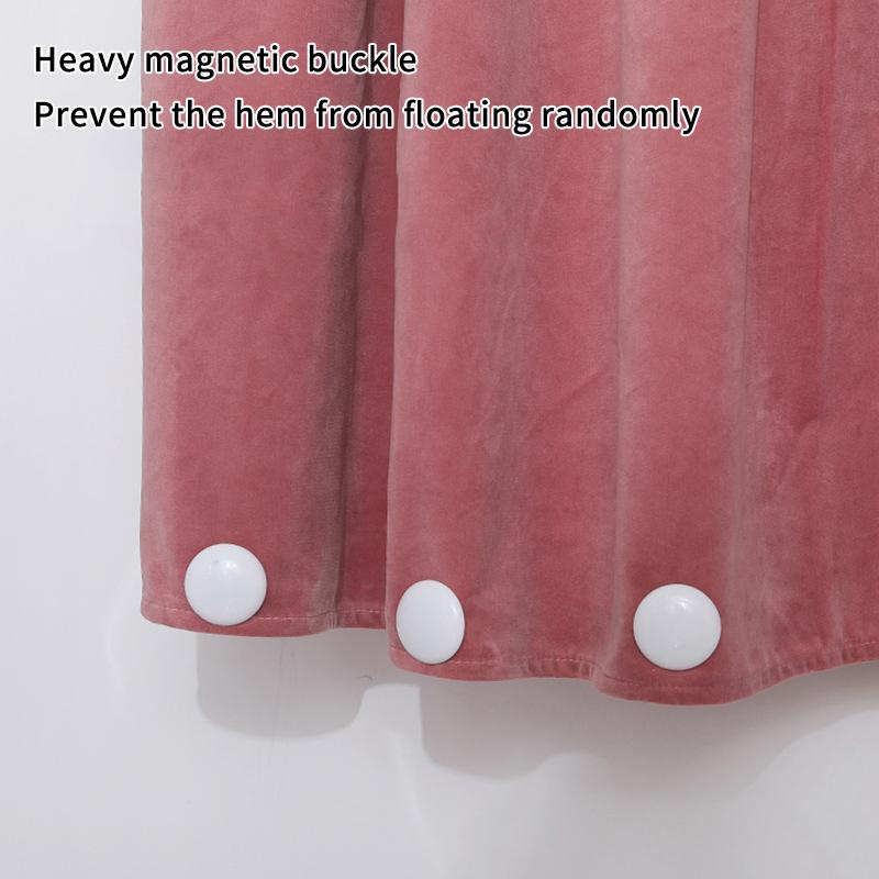 1/6/10Pcs Magnetic Shower Curtain Weights Silicone Covered Rustproof Shower Curtain Liner Weights Heavy Duty Curtain Weights