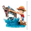 Banpresto One Piece World Collectible Figure Log Stories Monkey Luffy Lord of the Near Seas D. Vs.