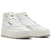 Reebok  Club C Geo Mid White Dark Green Women Sneakers Cloud-White Chalk GZ4936