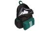 Adidas Polyester Backpack Regular Men's Black & Forest Green IM5265