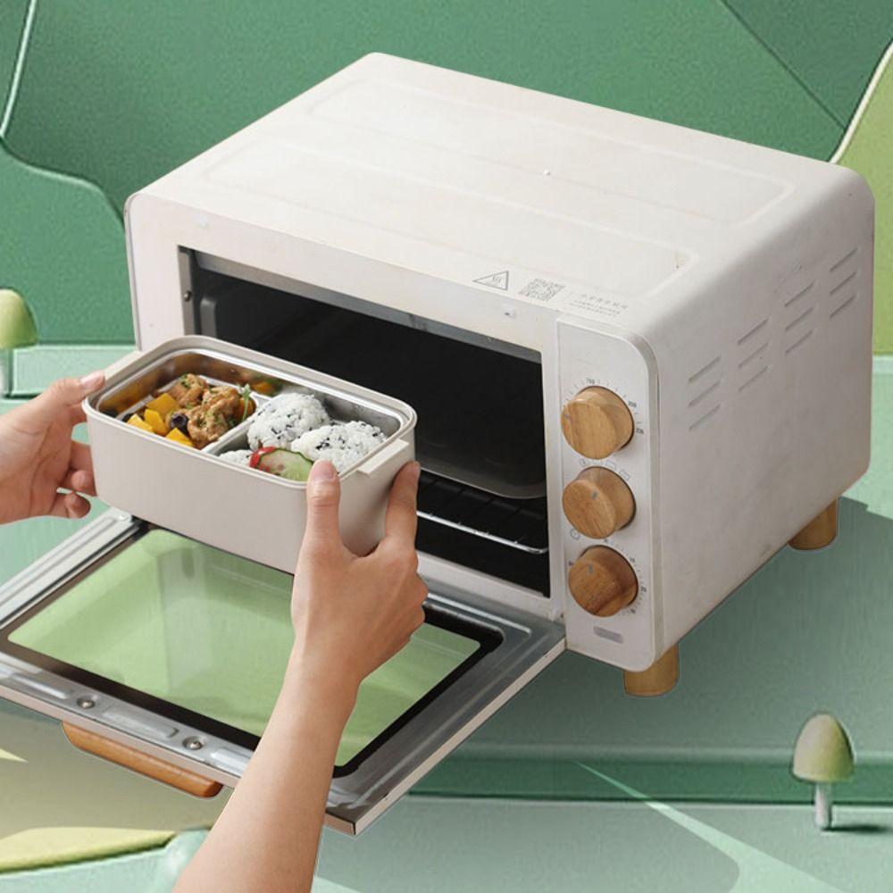 2/3 Layers Stainless Steel Lunch Box SUS304 Large Capacity Multi Layer Lunch Box Leak-proof Insulated
