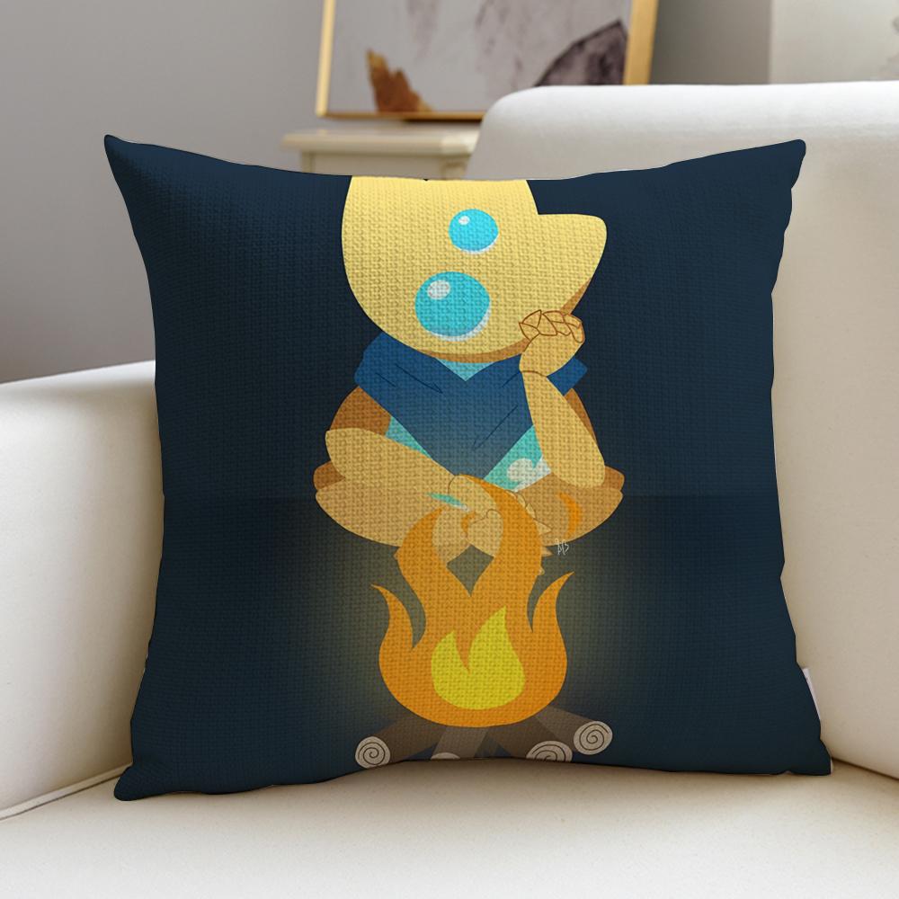 Strategic SSlay the SpireS Cushion Cover Breathable and Skinfriendly Linen Pillowcase Square Removable and Washable Cushion
